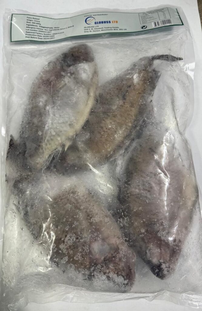 Whole Tilapia — Globuss Label