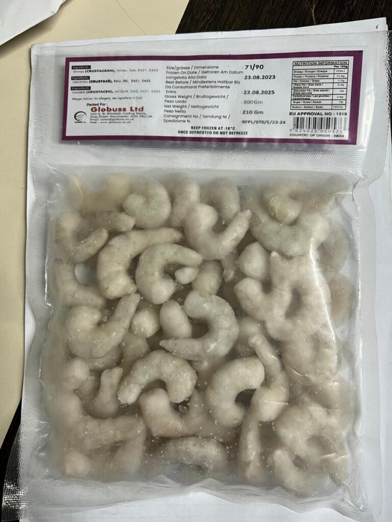 Peeled Prawns — 71/90