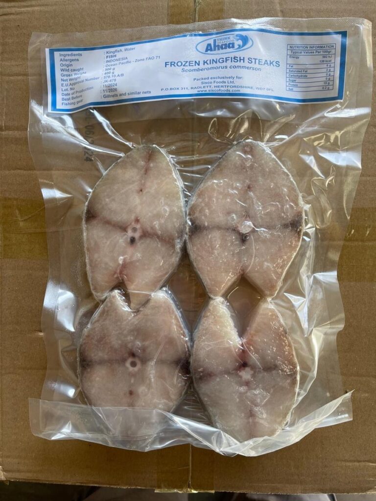 Frozen Kingfish Steaks