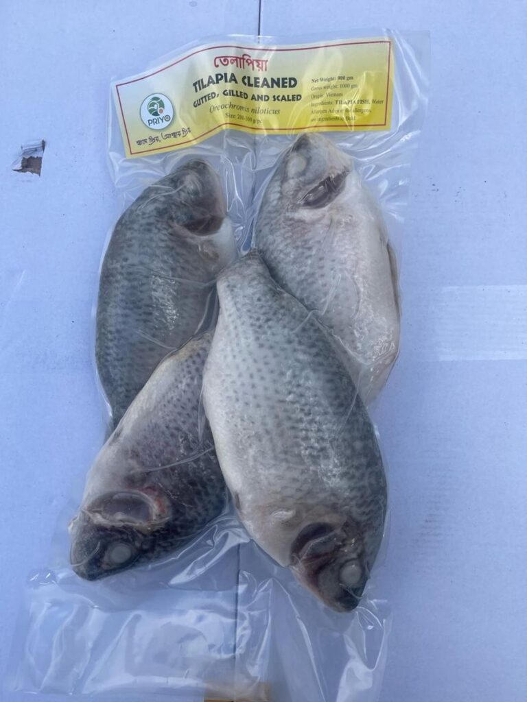 Cleaned Whole Tilapia — Priyo