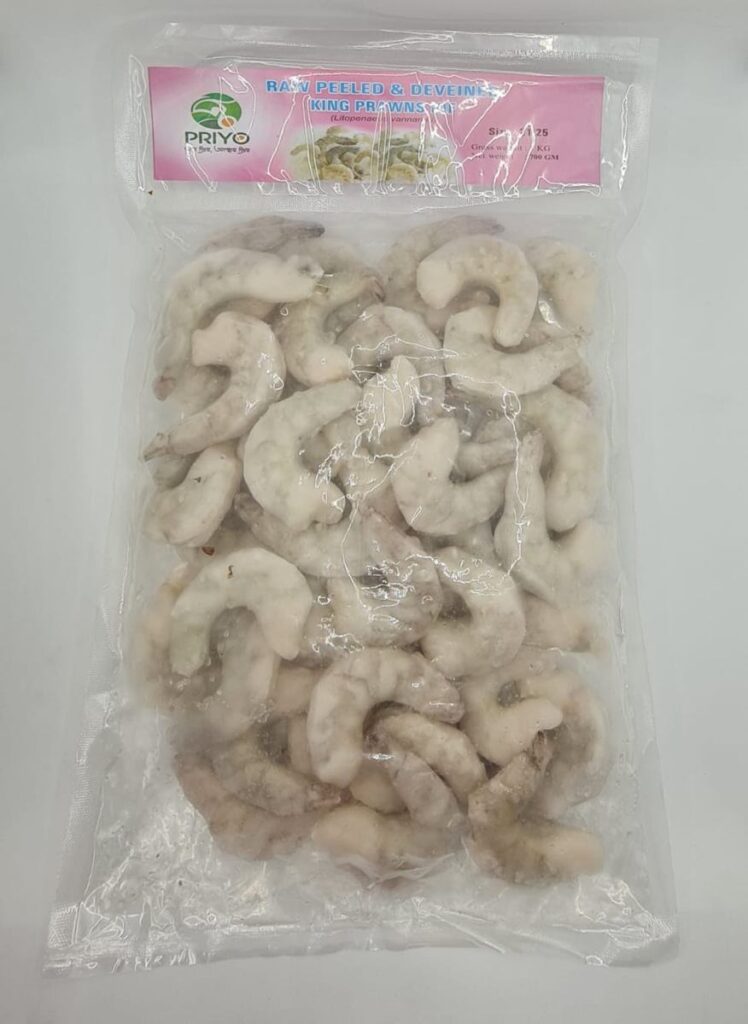 Raw Peeled & Deveined King Prawns — 700g