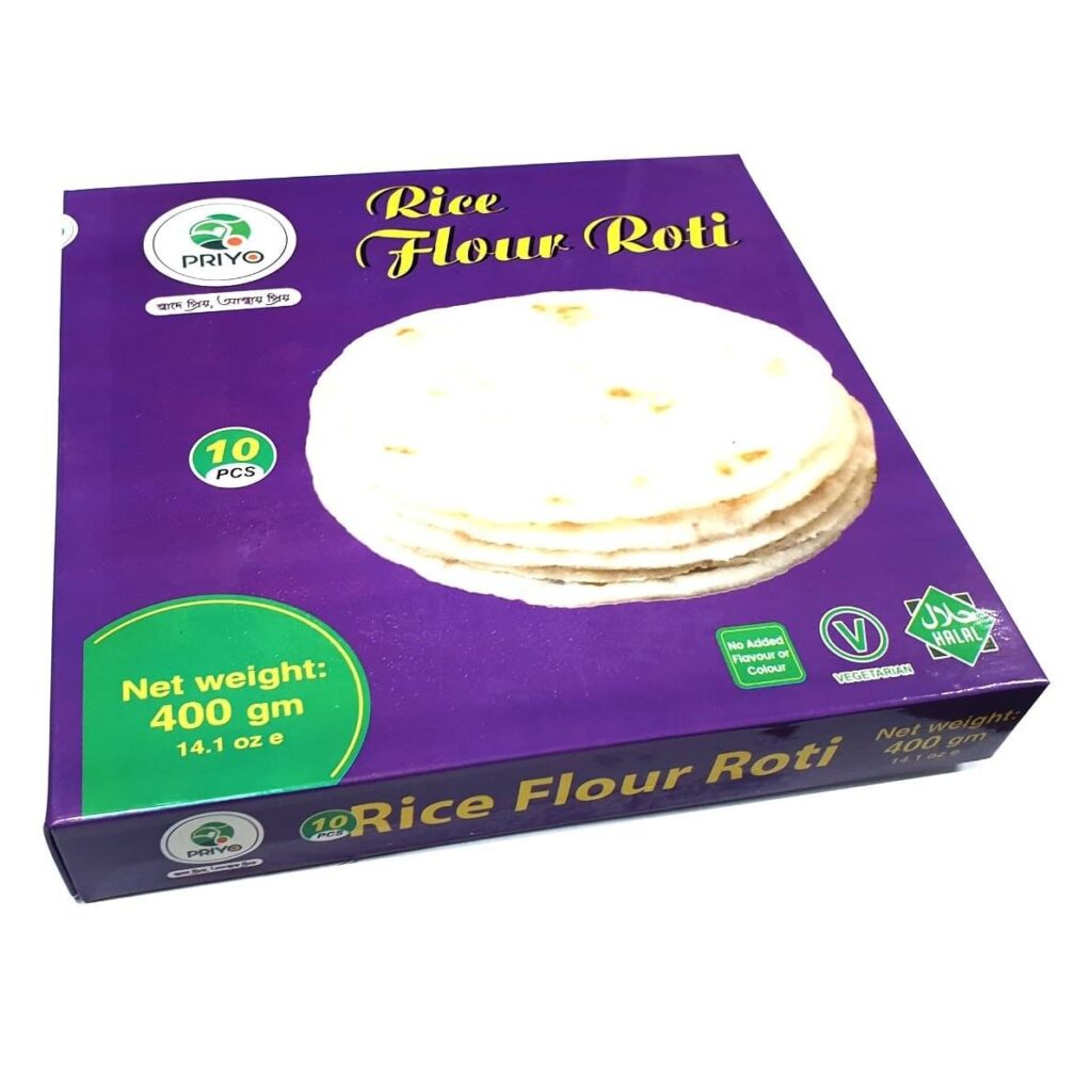 Rice Flour Roti