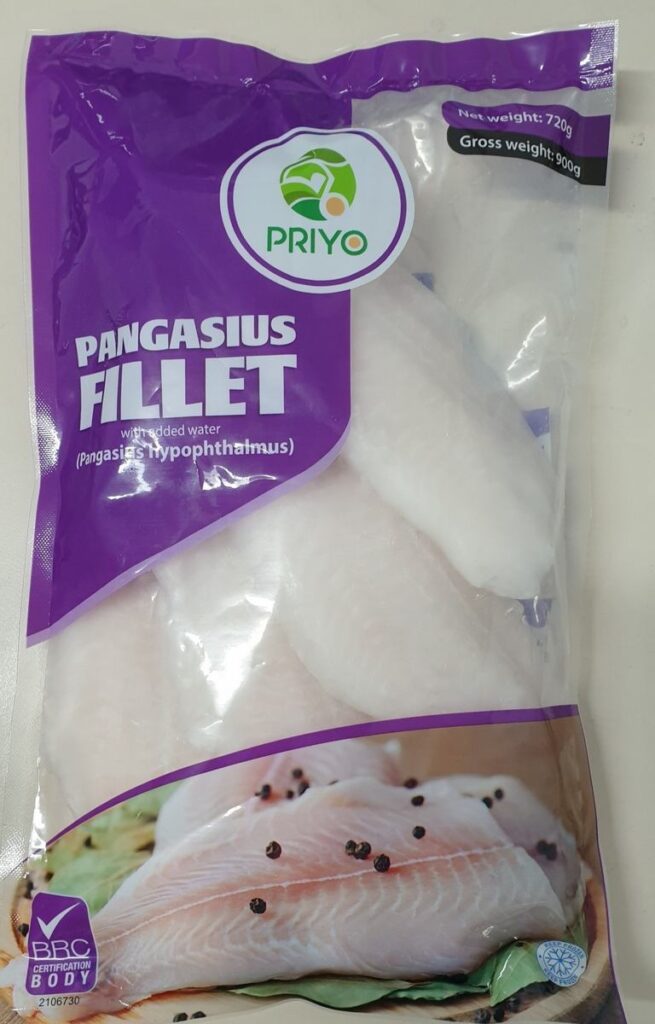 Pangasius Fillets — 720g